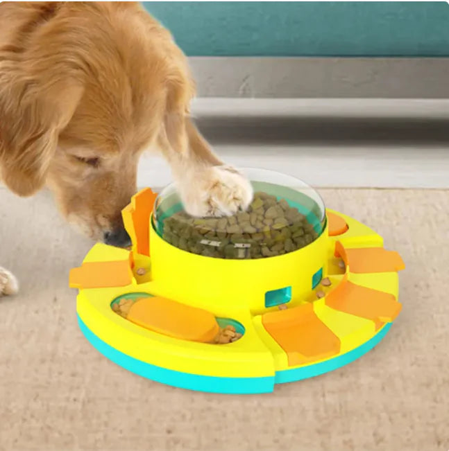 Interactive Treat Dispenser Toy for Cats & Dogs – Tumbler Style Play & Puzzle Feeder