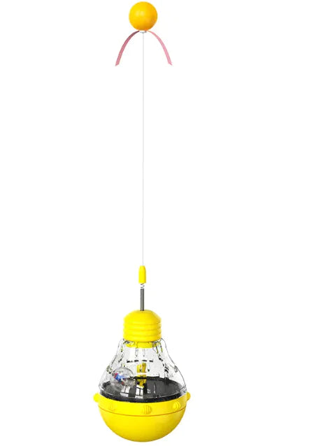 Interactive Treat Dispenser Toy for Cats & Dogs – Tumbler Style Play & Puzzle Feeder